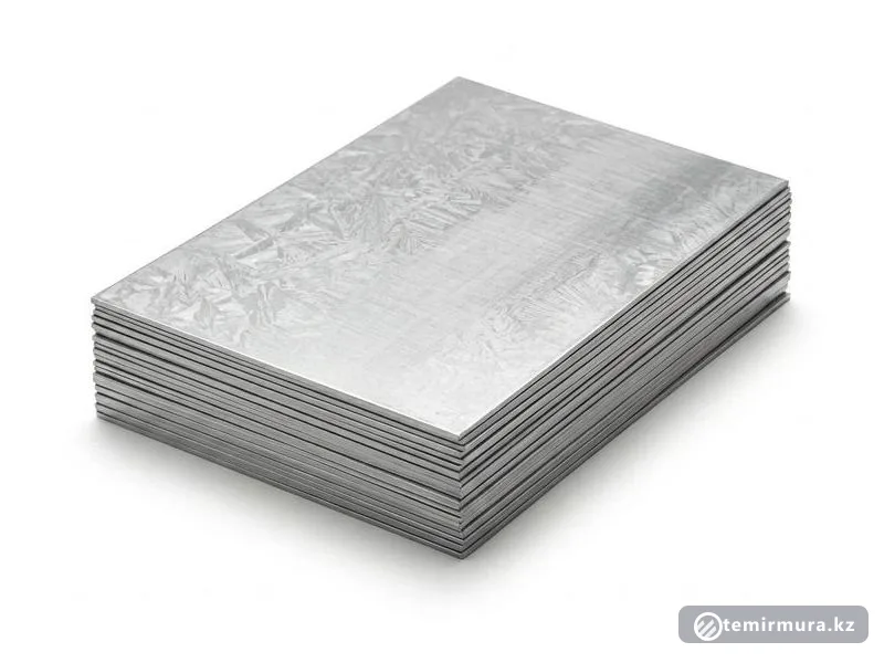 Цинковый лист Ц0 1х1000х2000 мм — 1×1000×2000 мм, склад TEMIR MURA