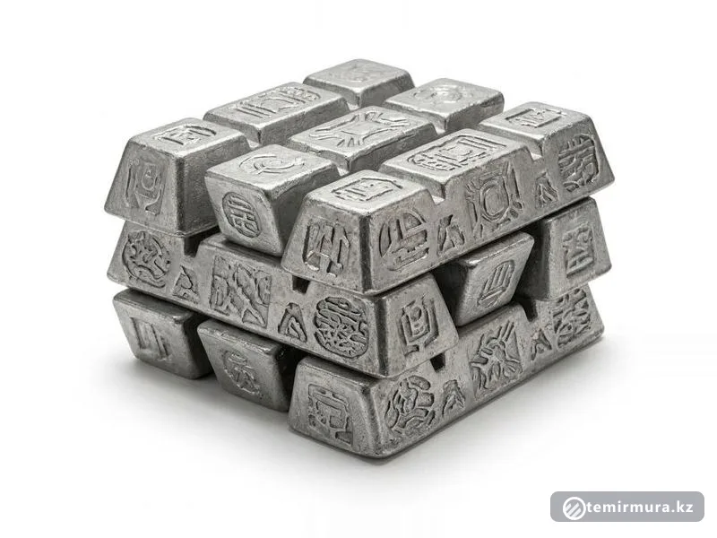 Оловянный баббит Б16 1 кг, склад TEMIR MURA